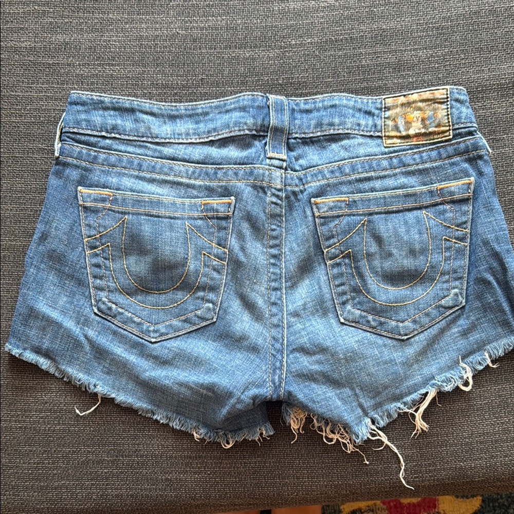 Vintage True Religion Cut Off Shorts